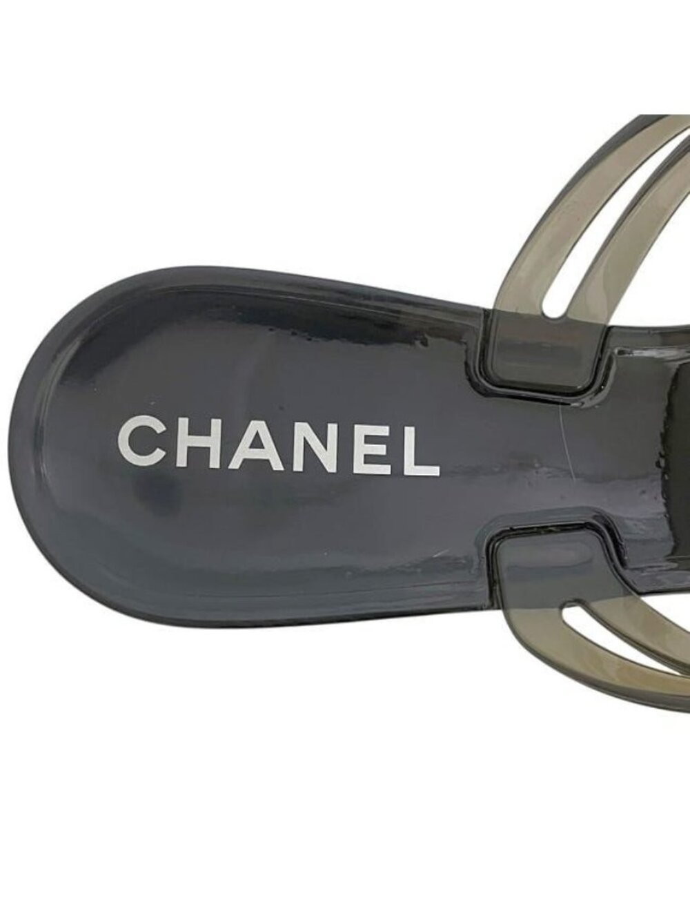 Chanel Sandals Black Camellia - Picture 8 of 10